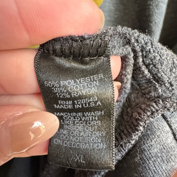 AVIATOR NATION RELAXED PULLOVER HOODIE HEATHER GREY Men XL VAIL COLORADO USA - Picture 9 of 12